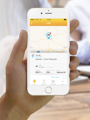 Jablotron bilalarm og GPS-tracker